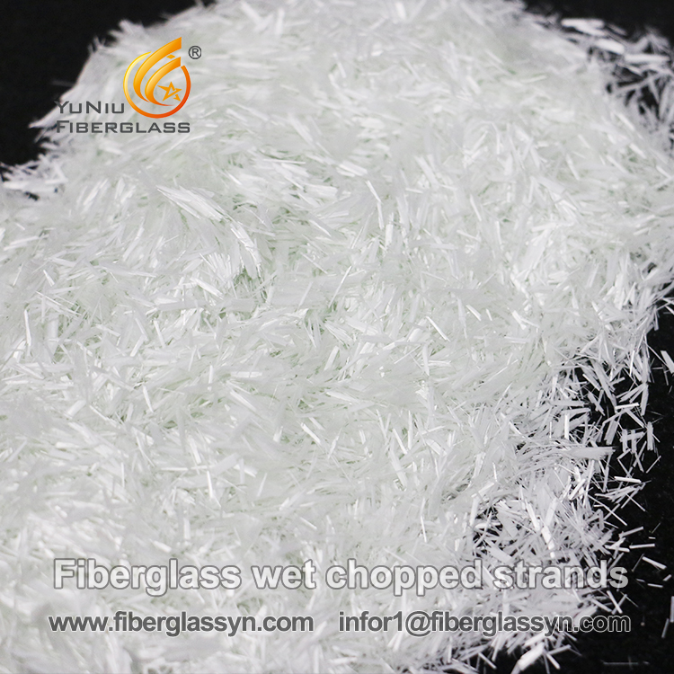 Fiber glass wet chopped strands YuNiu Fiberglass