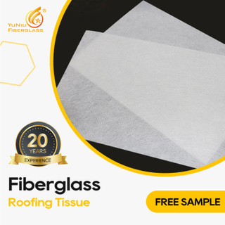 High quality Fiberglass Roofing Mat low price Fiberglass Tissue Mat for FRP roofing sheet