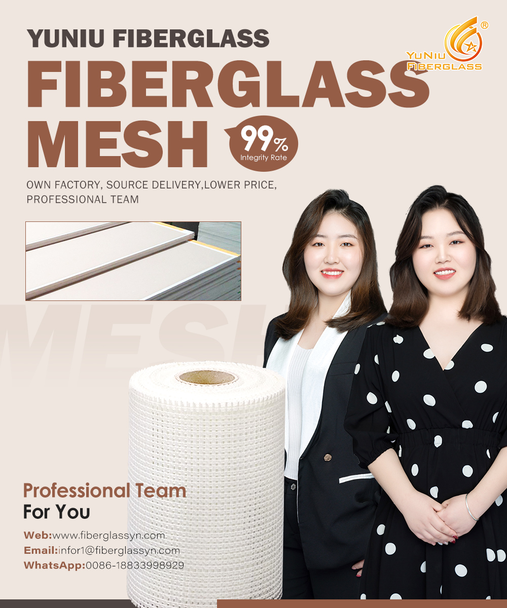Excellent performance 90gr 5*5 fiberglass mesh plaster for gypsum board