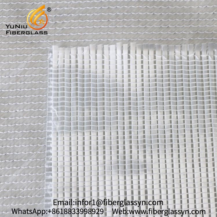 Double bias/Triaxial/Quadriaxial multiaxial fiberglass fabric for GRP