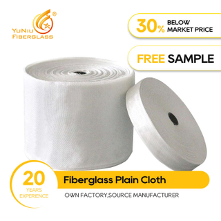 Fiberglass Plain Cloth Ex-factory price High Temperature Plain Cloth Glass Fiber Boat hull's reinforcement