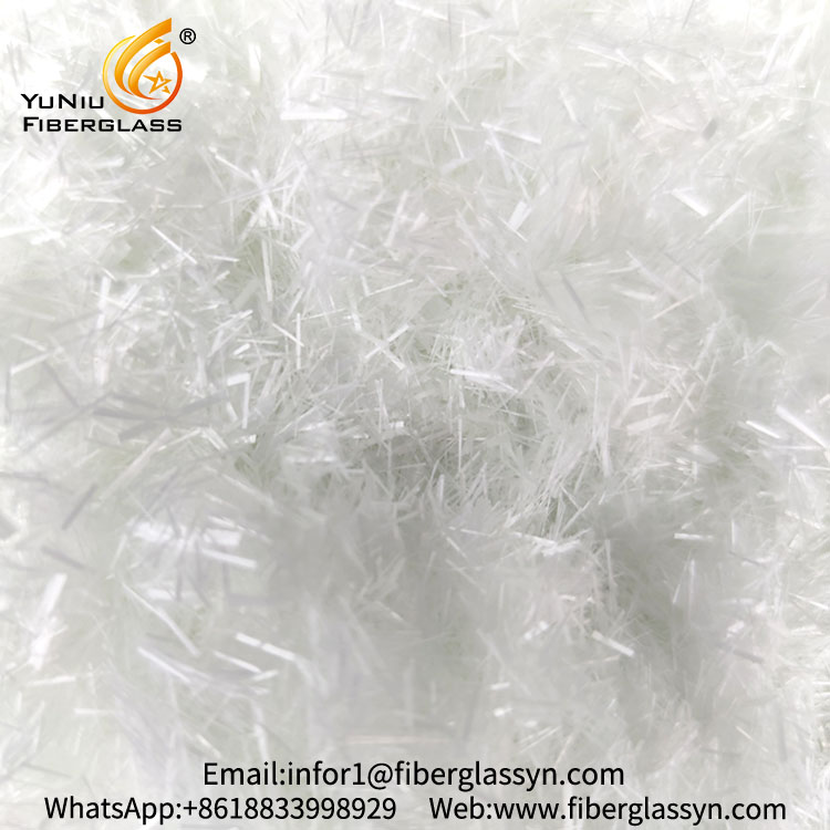 Fiberglass Chopped Strand 4.5mm for Car components/ break systems/ Sanitary wares  