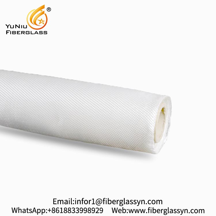 China factory supply E-glass plain cloth fiberglass fabric or Glass fiber fabric