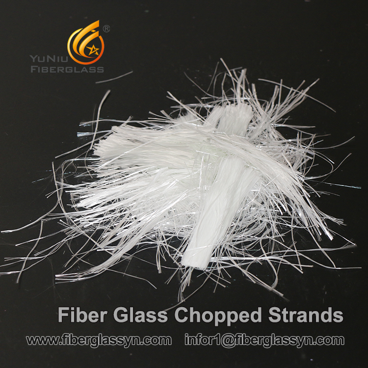 High quality 6mm fiberglass strands for needle mat, factory price