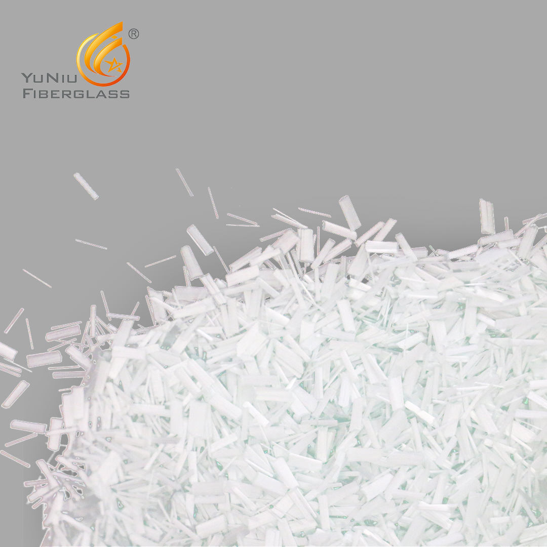 China Supplier Alkali Resistant Glass Fiber Chopped Strand for PP/PA/PBT