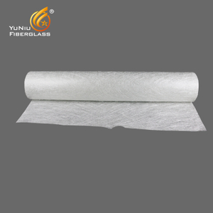 Hot sales 300g/450g/600g Emulsion Chopped Strands Fiberglass Mat For Pipe Wrapping