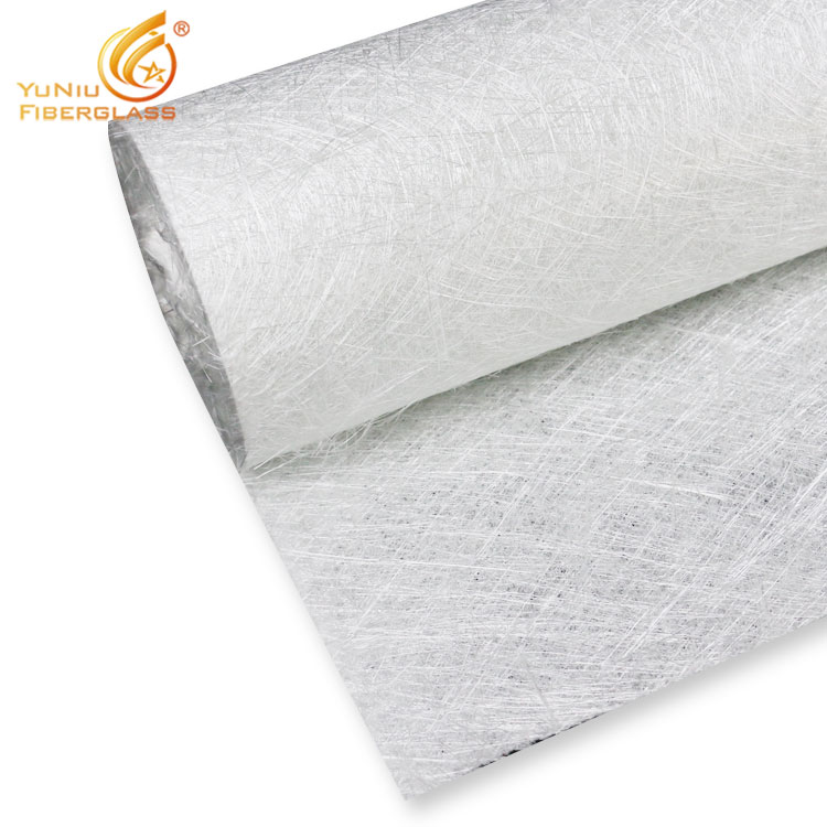 Yuniu e-glass fiberglass chopped strands mat fiber glass 600gsm for wall covering materials
