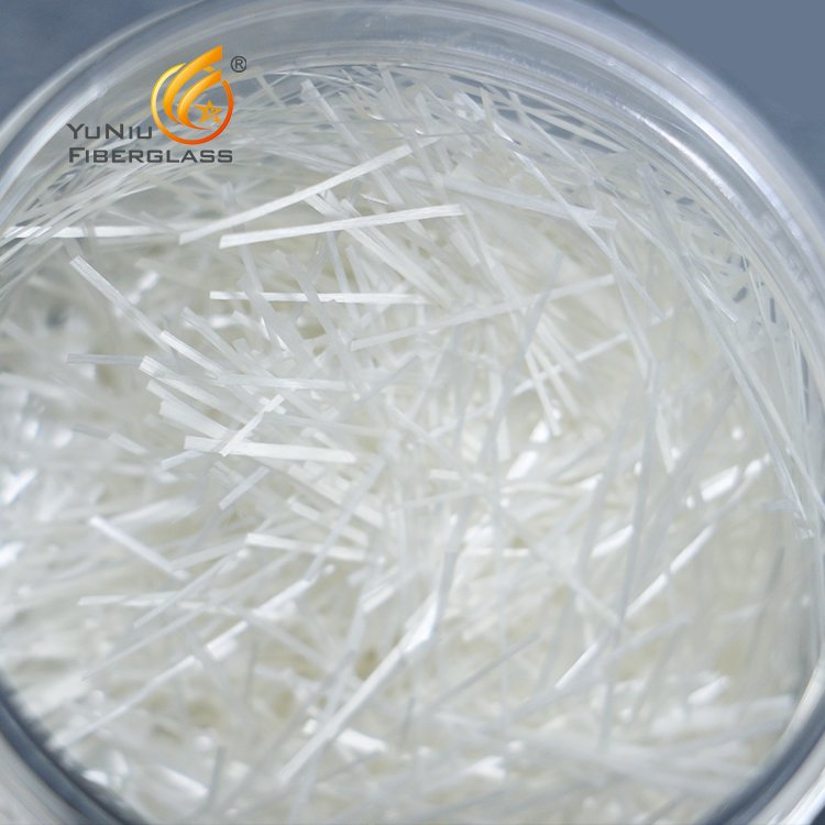  China Factory Hot Products Alkali Resistant Glass Fiber Chopped Strand For Concrete