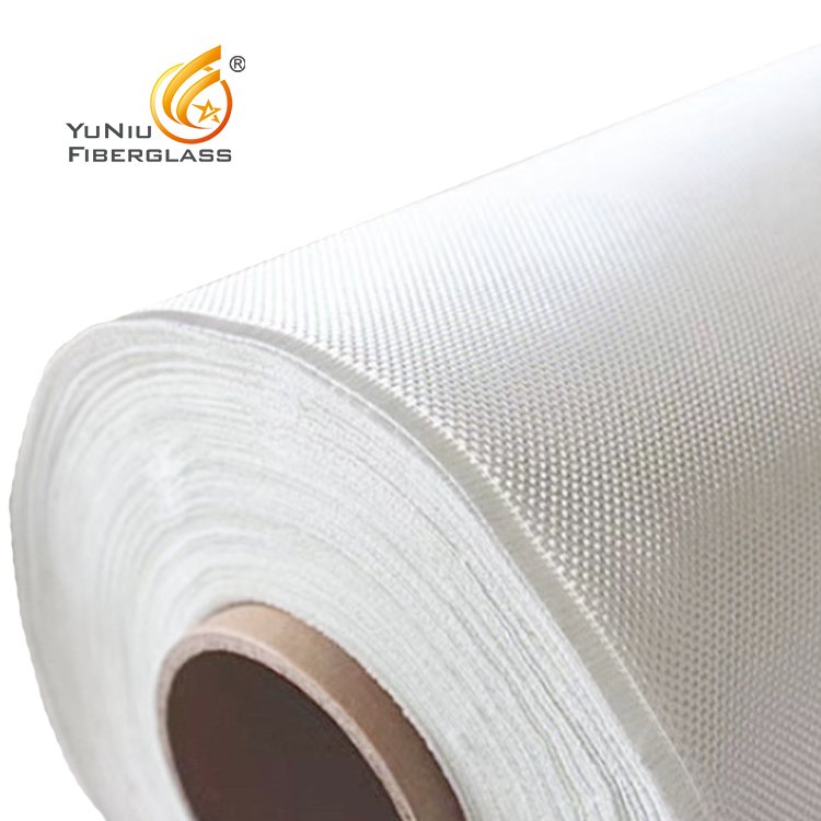 Coating with Resin Easily and Surface Flat 45-300GSM Fiberglass Plain Weave Cloth