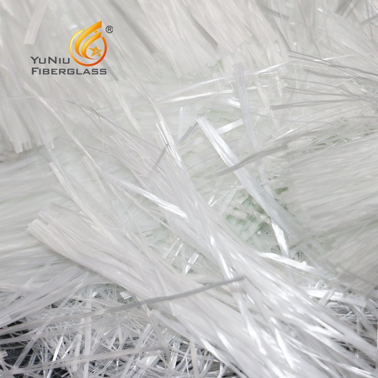 Good Flowability 7-9um Glass Fiber Chopped Strands for Needle Mat