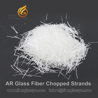 Diameter 10-13um AR glass fiber chopped strands for concrete